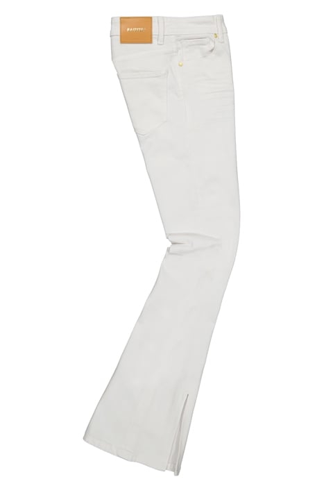 SUNRISE SPLIT JEANS WHITE 6