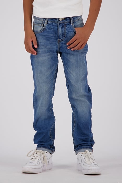 BOYS BERLIN JEANS MID BLUE STONE 1