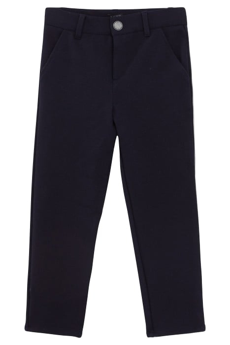 BOYS’ NAVY KNIT TROUSERS 1