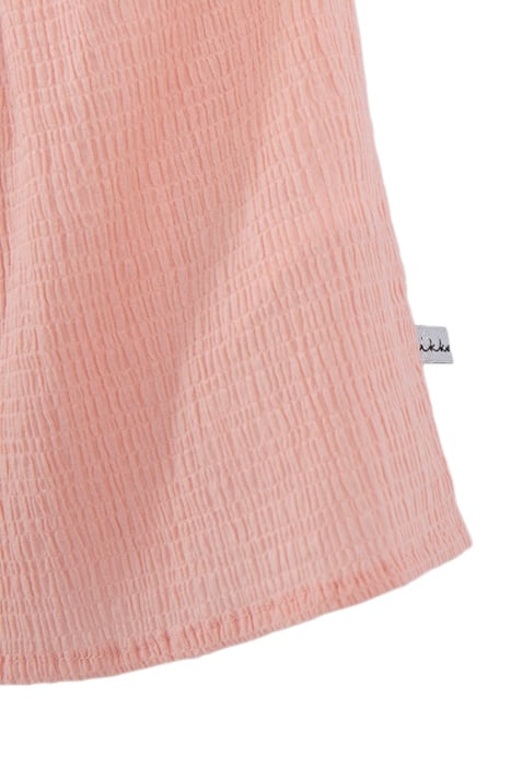 GIRLS’ PEACH WAFFLE FABRIC CAMISOLE 5