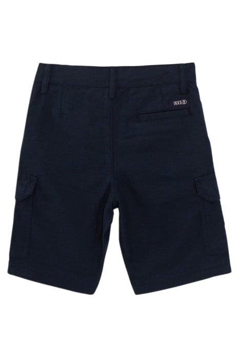 BOYS’ NAVY CARGO BERMUDA SHORTS 2