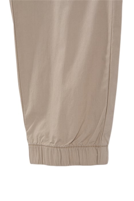 BOYS’ BEIGE CARGO TROUSERS WITH ELASTICATED WAIST & CUFFS 7