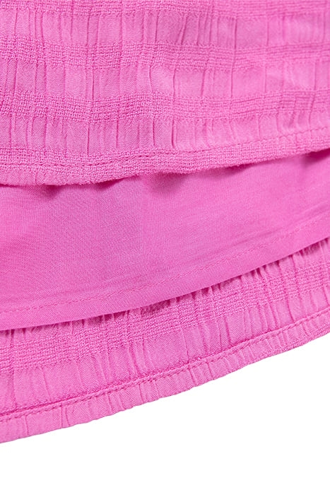 GIRLS’ PINK BACKLESS TOP WITH BEAD DECOR 7