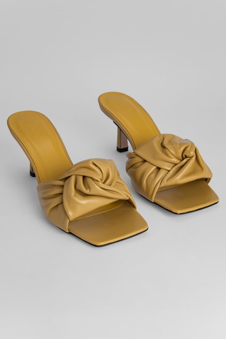 LANA OCHRE GLOSS LEATHER OCHRE 2