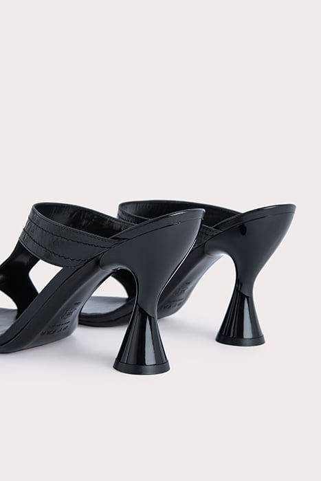 NADIA BLACK GLOSS LEATHER BLACK 5