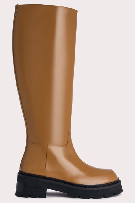 RUSSEL PEANUT BUTTER SOFT SEMI PATENT LEATHER PEANUT BUTTER 1