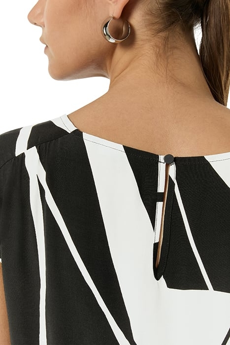 COMMA BLOUSES SLEEVELESS GREY/BLACK 5