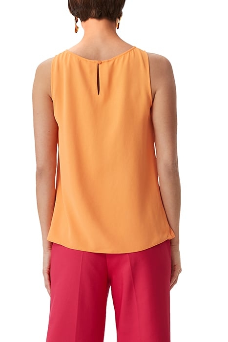 COMMA BLOUSES SLEEVELESS ORANGE 2