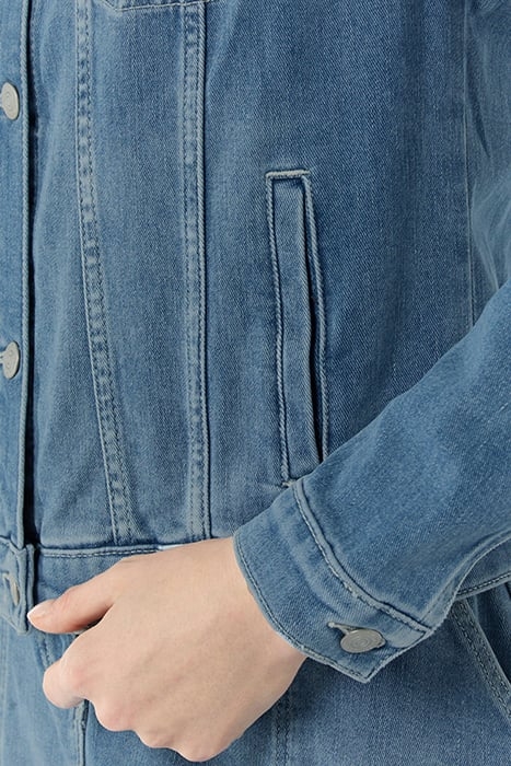 COMMA JACKETS INDOOR BLUE-DENIM 4