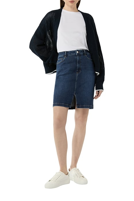 COMMA SKIRTS BLUE-DENIM 4