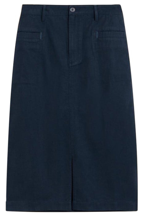 PENNY MIDI SKIRT DARK NAVY 2