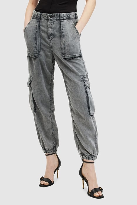 FRIEDA DENIM TROUSER ANTHRACITE 1