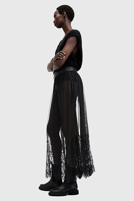 ARIELLA LACE SKIRT BLACK 7