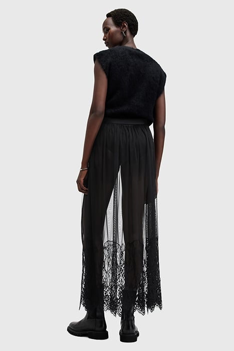 ARIELLA LACE SKIRT BLACK 4