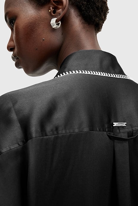 CHARLI STITCH SHIRT BLACK 7