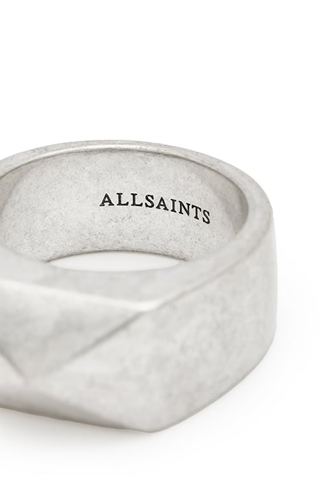 ODELL CHUNKY RING WARM SILVER 5