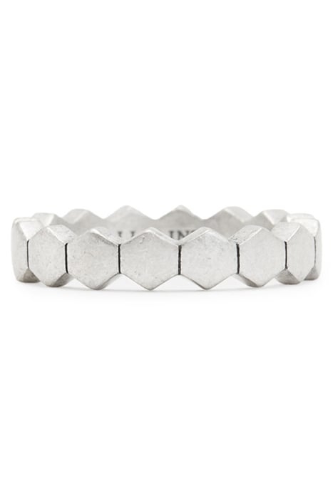LUCA BOLT RING WARM SILVER 3