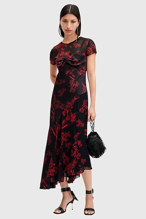 TASHA DRESS MARIA SIREN RED 4