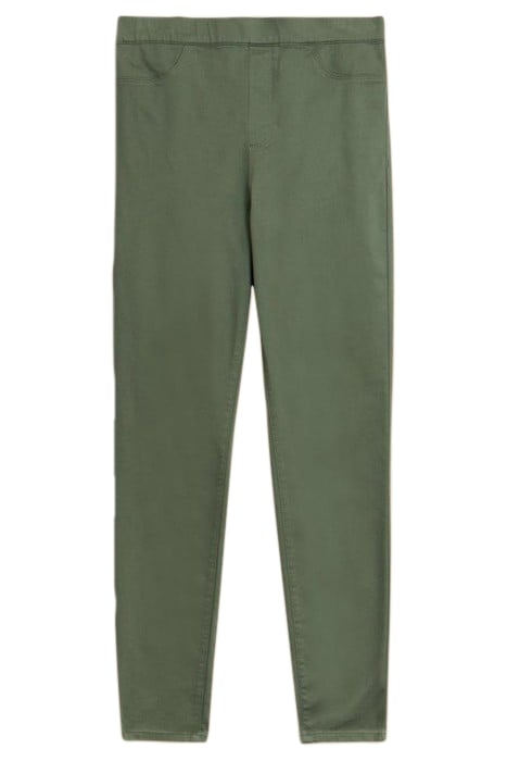 JANEY JEGGING MID GREEN 2