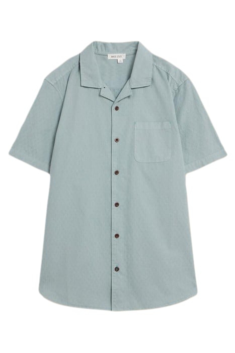 GADDESBY SS SHIRT DUSTY BLUE 1