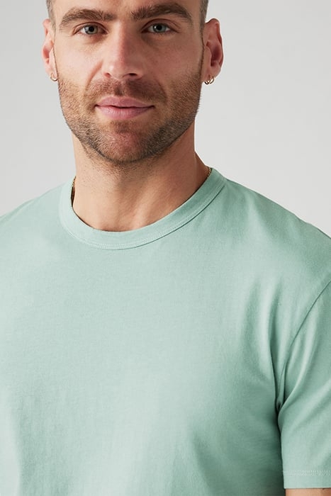 PREMIUM SLIM FIT TEE GARMENT DYE AQUIFER 5