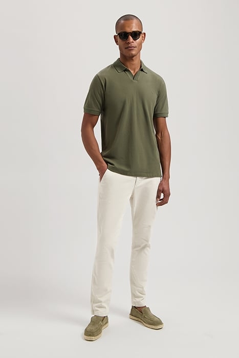 DS_BOWIE V-NECK POLO ARMY GREEN 3