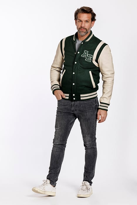 GENE JACKET GREEN / OFF WHITE 1