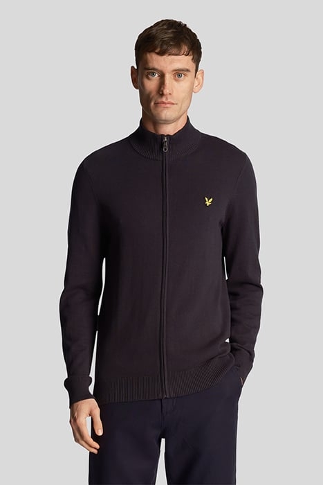 FULL ZIP JUMPER DARK NAVY 1