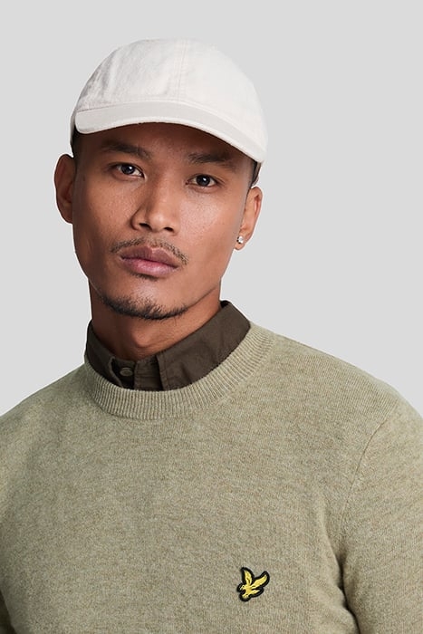 LAMBSWOOL BLEND CREW NECK JUMPER SAGE UNIFORM MARL 4