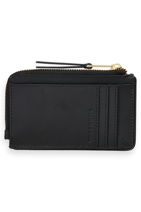 MULTI PURSE WALLET WITH EYELETS BLACK 2