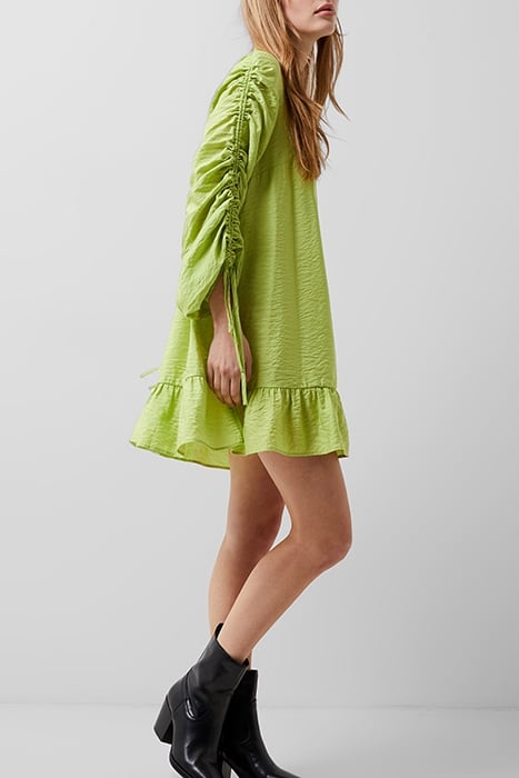 FARON DRAPE DRESS WASABI 3