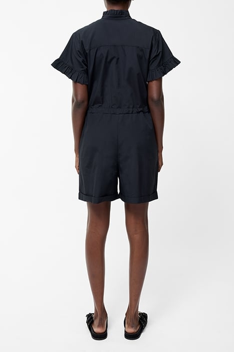 FRILL PLAYSUIT SZ18 BLACK 3