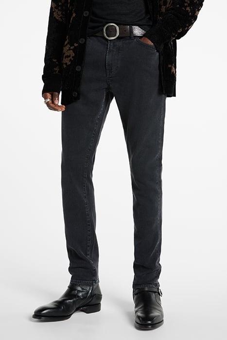 J704 - TAPERED FIT BLACK/BLUE 1