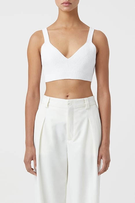 KNITTED BRA OTHER ACCESSORIES WHITE 1