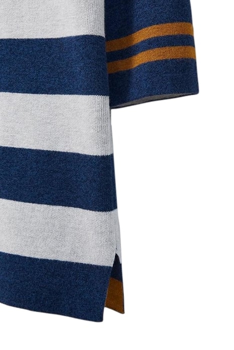 REVERSIBLE STRIPE TUNIC NAVY MULTI 4