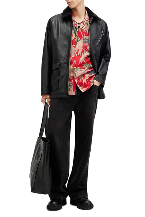 HUDSONY SS SHIRT SCARLETT RED 8