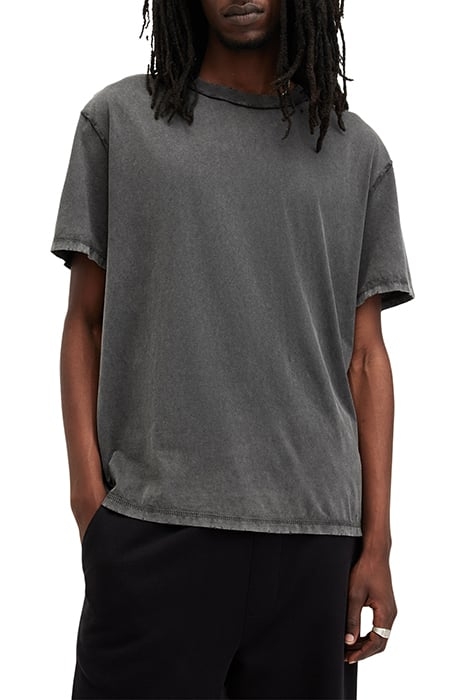 HEATH SS CREW WASHED BLACK 1