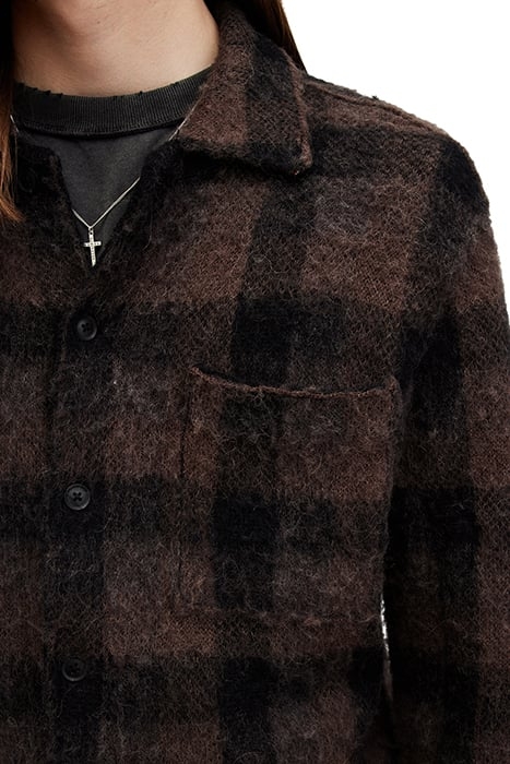 ASH CARDIGAN BROWN/BLACK 8