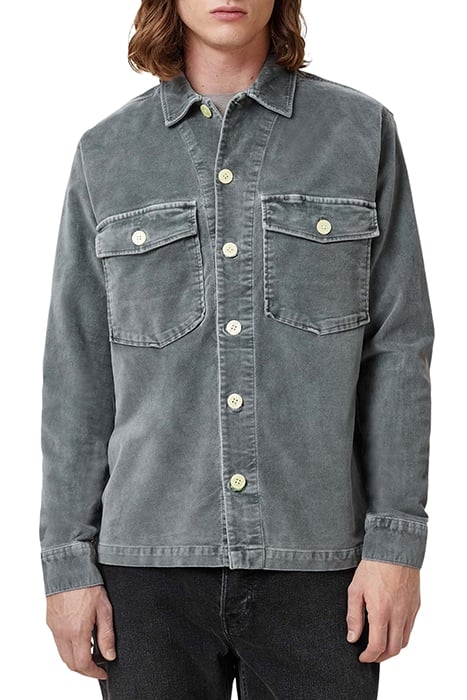 HARRIER LS SHIRT DULL BLUE 1