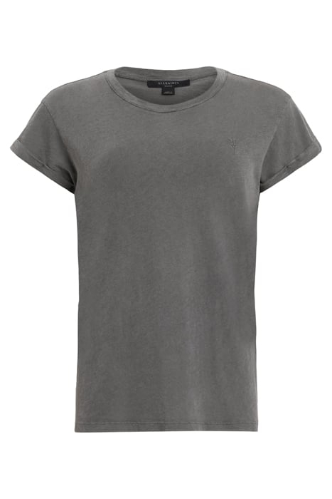 ANNA RAMSKULL TEE ACID WASHED BLACK 4