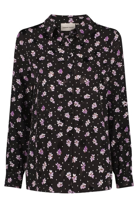 LOT BLOUSE BLACK/GRAPE 4