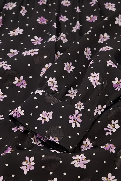 LOT BLOUSE BLACK/GRAPE 5