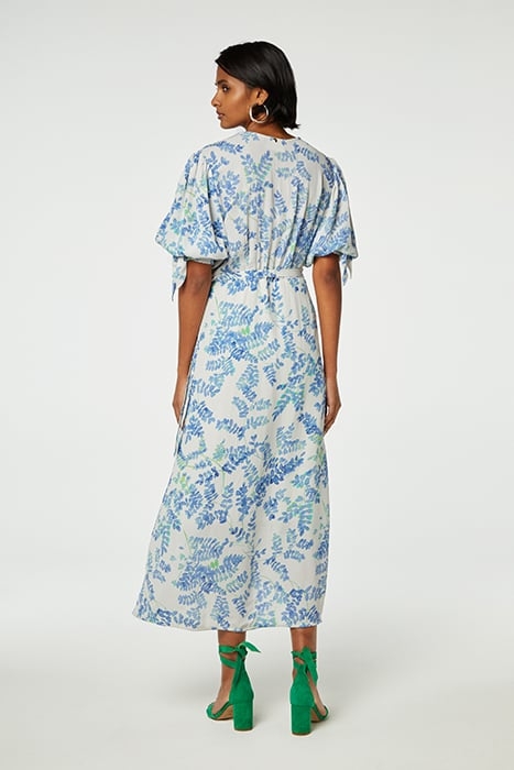 HANNAH DRESS JUICY LIME/CREAM WHI 2