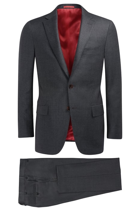 DARK GREY BIRD'S EYE TAILORED FIT SIENNA SUIT 3