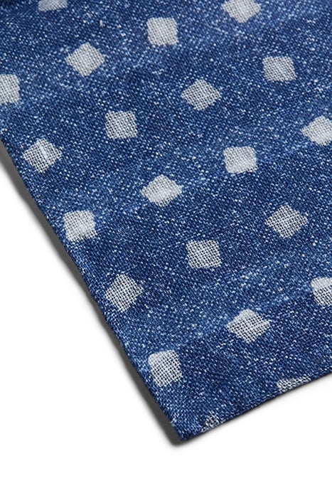 NAVY DOUBLE-SIDED POCKET SQUARE 3
