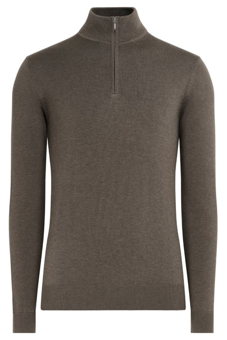 TAUPE HALF ZIP 4