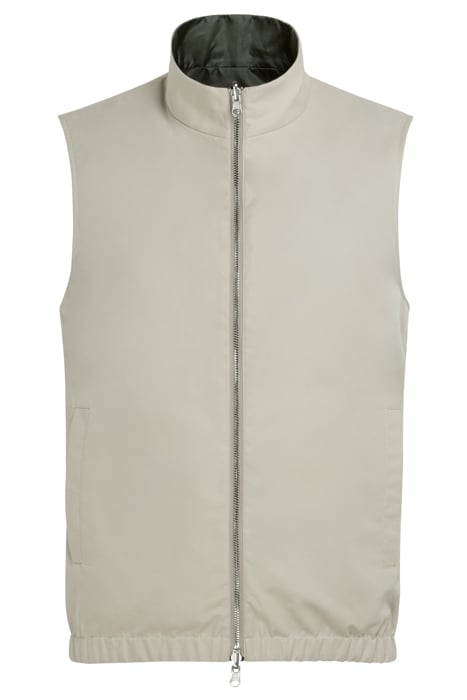 MID GREEN & SAND REVERSIBLE REVERSIBLE VEST 6