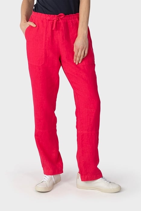 TROUSER WOVEN LONG VIVA MAGENTA 1