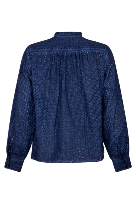 BLOUSE WOVEN LONG SLEEVES RHODONITE 6