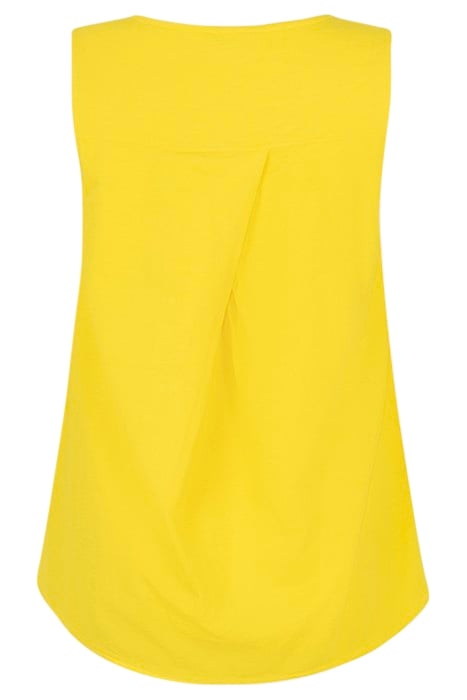 SLEEVELESS T-SHIRT VIBRANT YELLOW 6